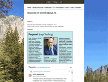 Tablet Screenshot of joepverbugt.nl